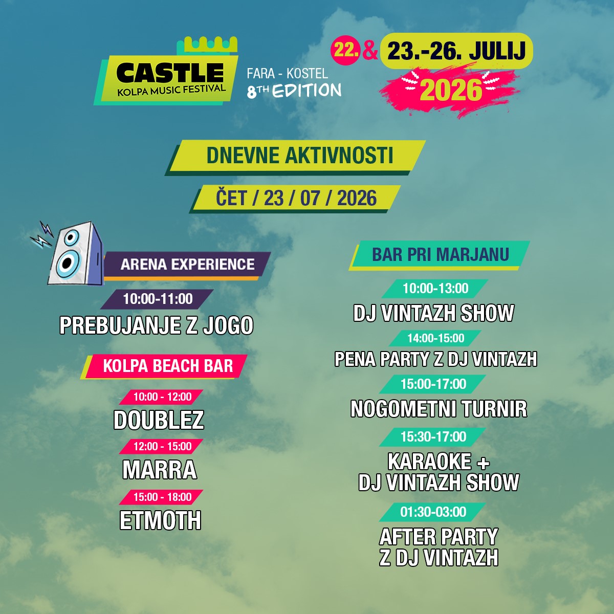 Programme Castle PROGRAM - Castle Festival